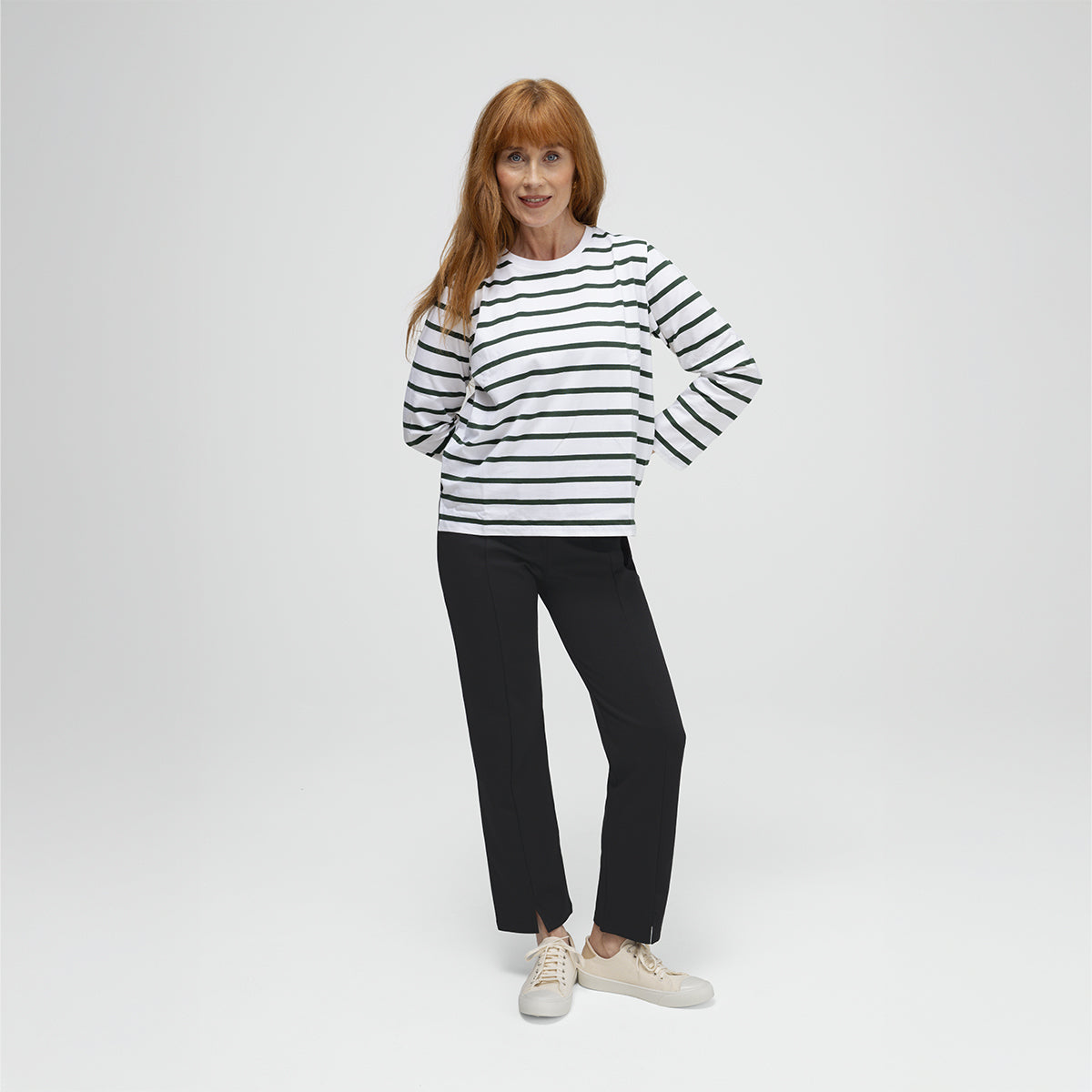 Pitkähihainen puuvillapaita